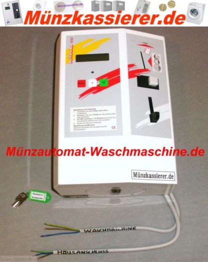 Münzautomat Waschmaschine Türentriegelung Bargeld u. Chipkarten-Münzkassierer.de-10
